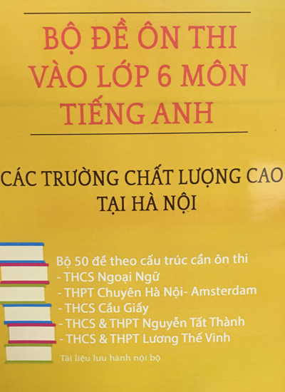 50 de thi 5 len 6 cac truong CLC Co To Thuy