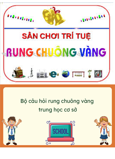 Bo cau hoi on thi Rung chuong vang cap THCS