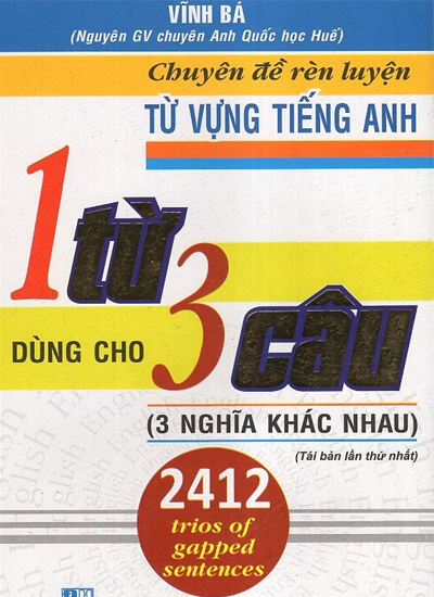 Chuyen De Ren Luyen Tu Vung Tieng Anh 1 Tu Dung Cho 3 Cau