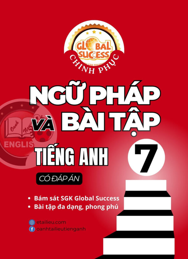 Chinh phục ngữ pháp và bài tập tiếng Anh lớp 7