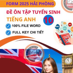 Đề Ôn Tập Tuyển Sinh Tiếng Anh 10