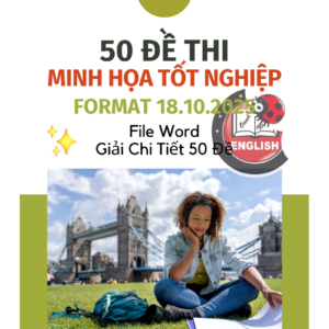 50 Đề Thi Minh Họa Tốt Nghiệp 2025