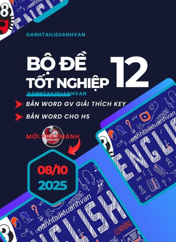 Bộ Đề Ôn Tốt Nghiệp 12 Mới Nhất 2025