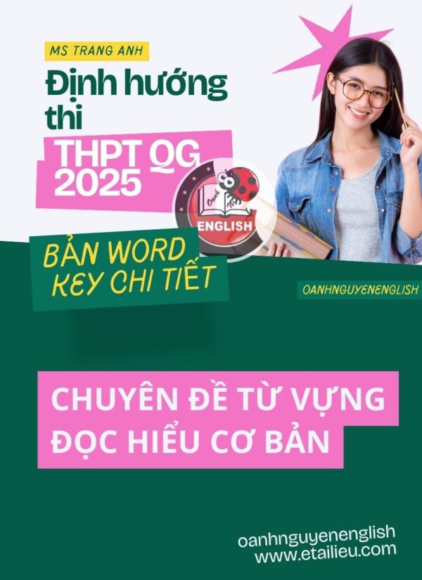 Chuyên Đề Từ Vựng Đọc Hiểu Cơ Bản