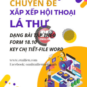 Chuyên Đề Xắp Xếp Hội Thoại Lá Thư