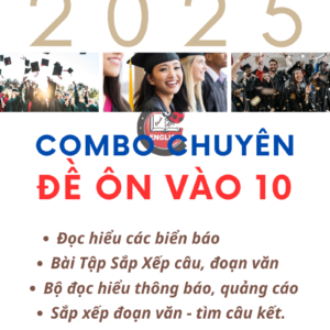 Combo Chuyên Đề Ôn vào 10 Format 2025