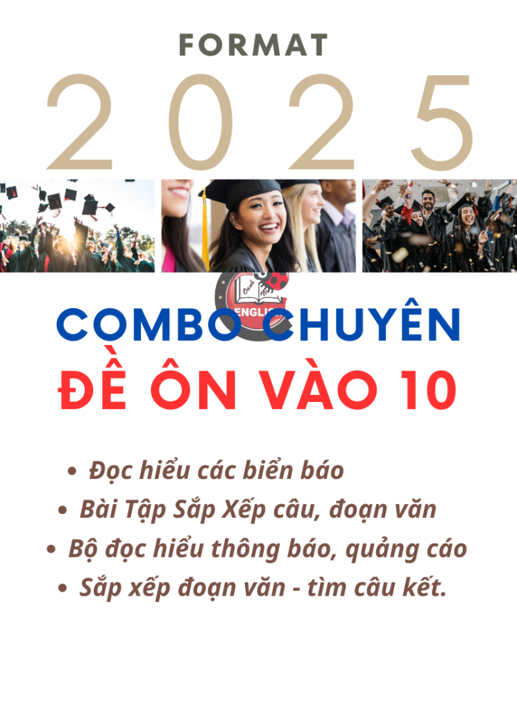 Combo Chuyên Đề Ôn vào 10 Format 2025