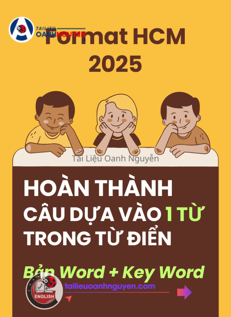 Hoàn Thành Câu Dựa Vào Một Từ Trong Từ Điển